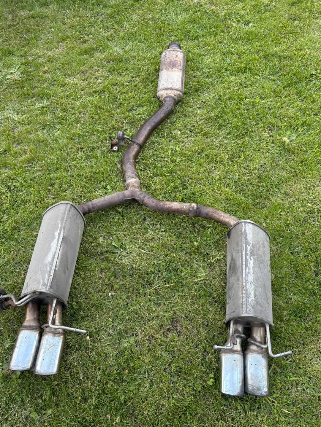 C55 AMG Dual Exhaust System