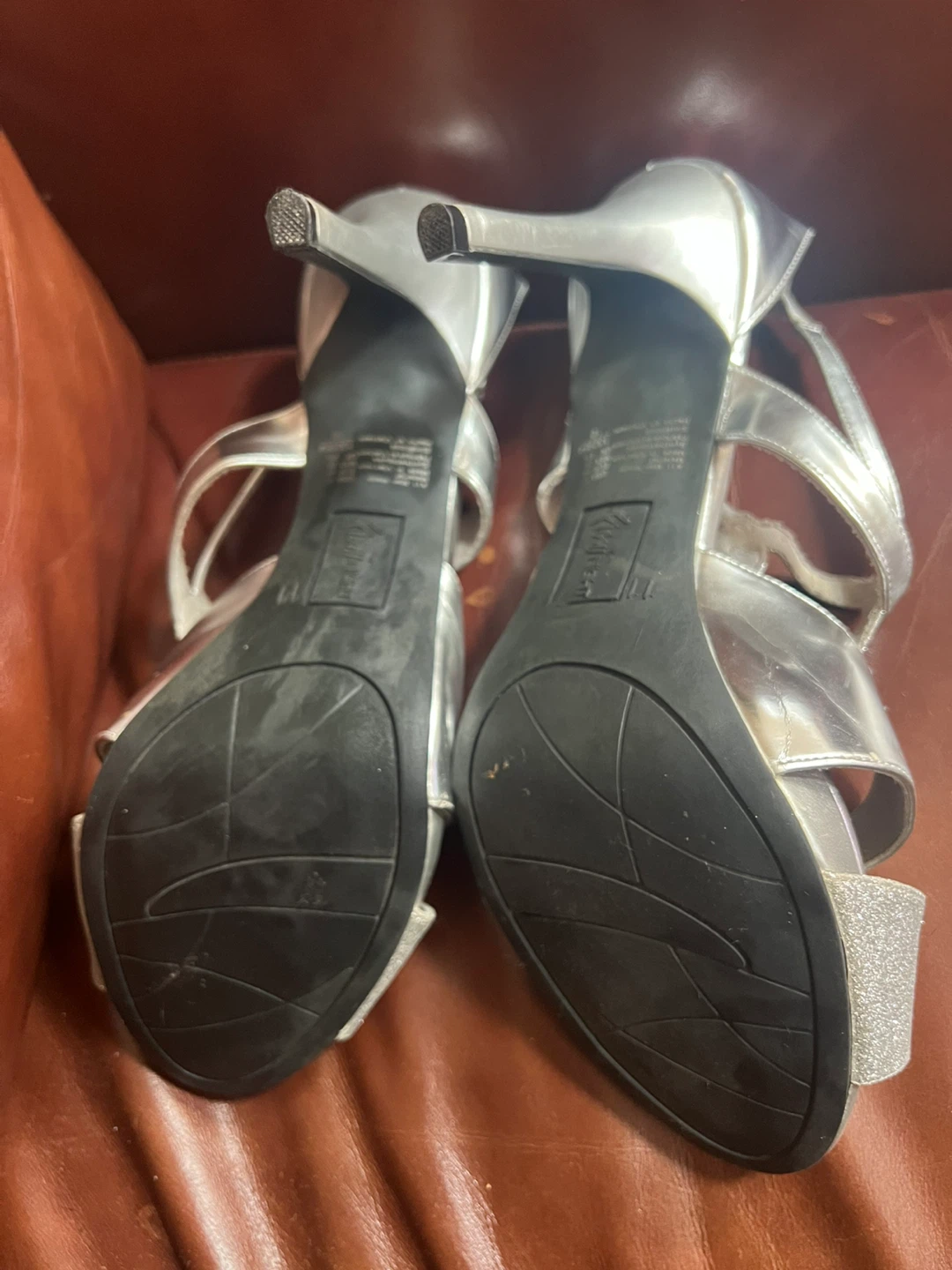 Fioni Night Silver Heels Size 11 - photo 4