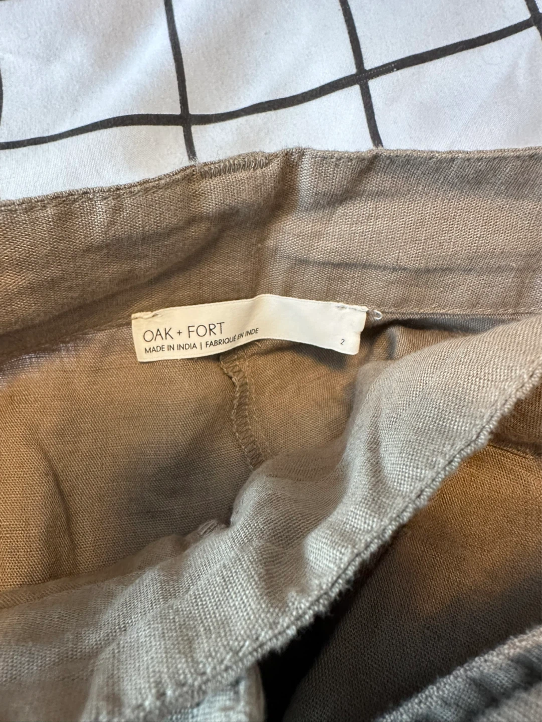 Oak & Fort wide leg pants - size 2 - photo 3