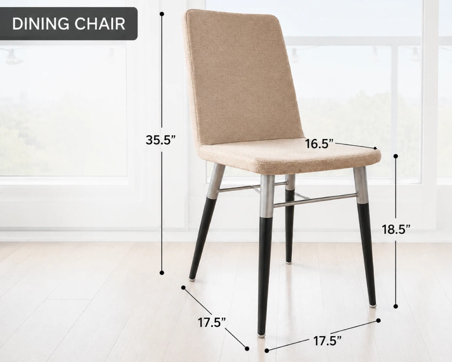 Dining set - IKEA Preben Dining chairs + Structube Eiffel Table - photo 3