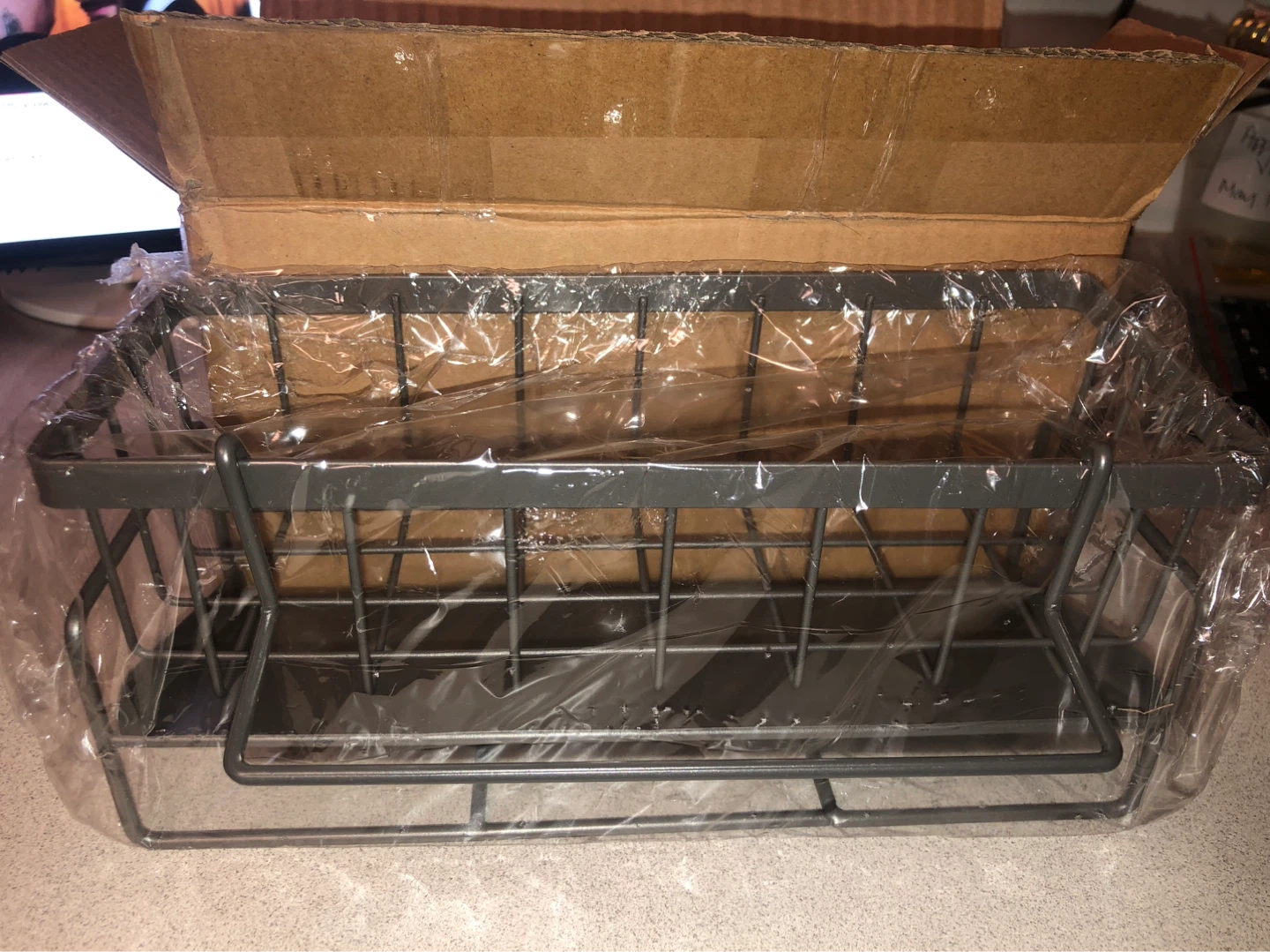 Grey Wire Storage Basket - photo 4