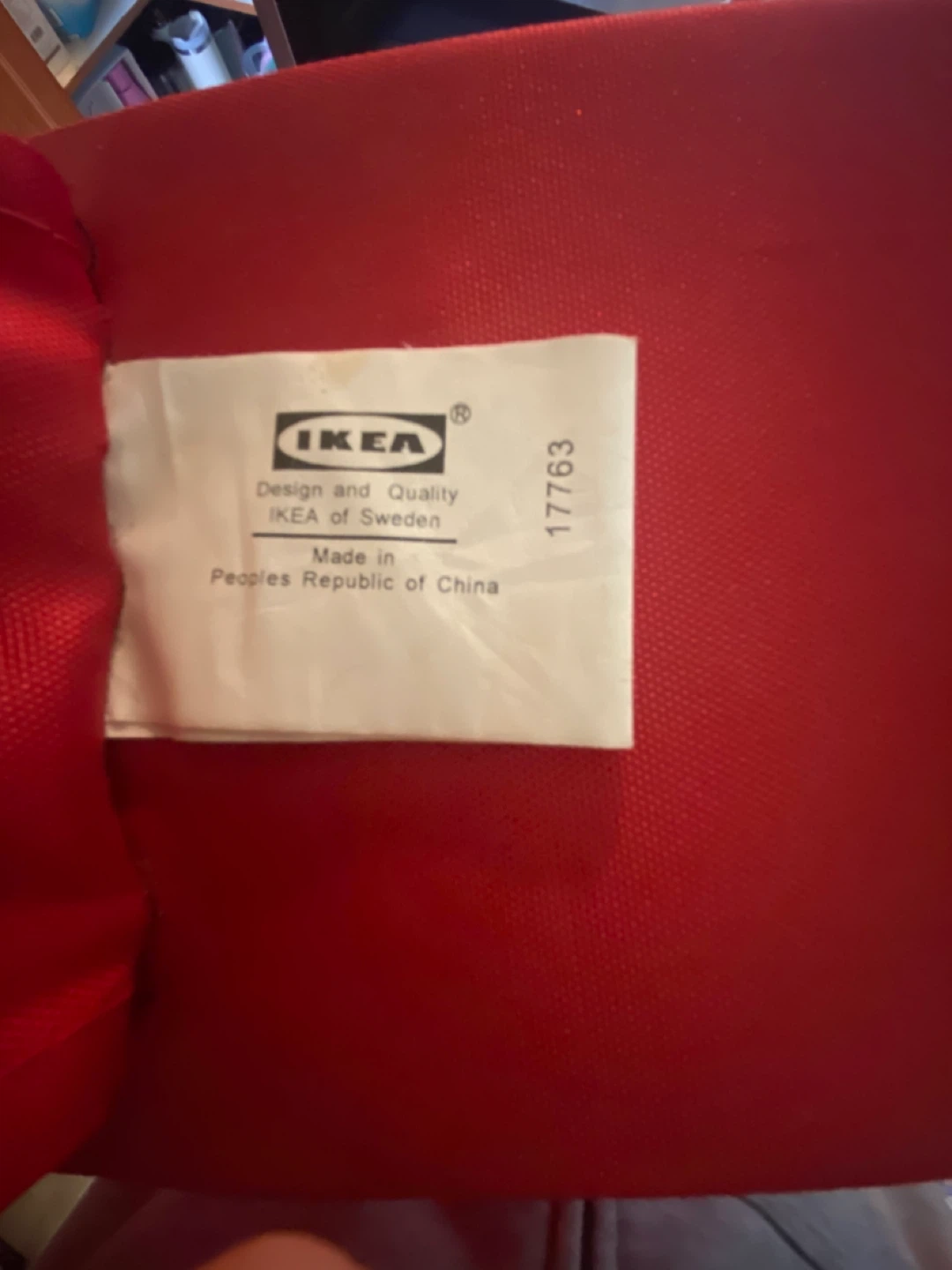 IKEA Red Hanging Organizer