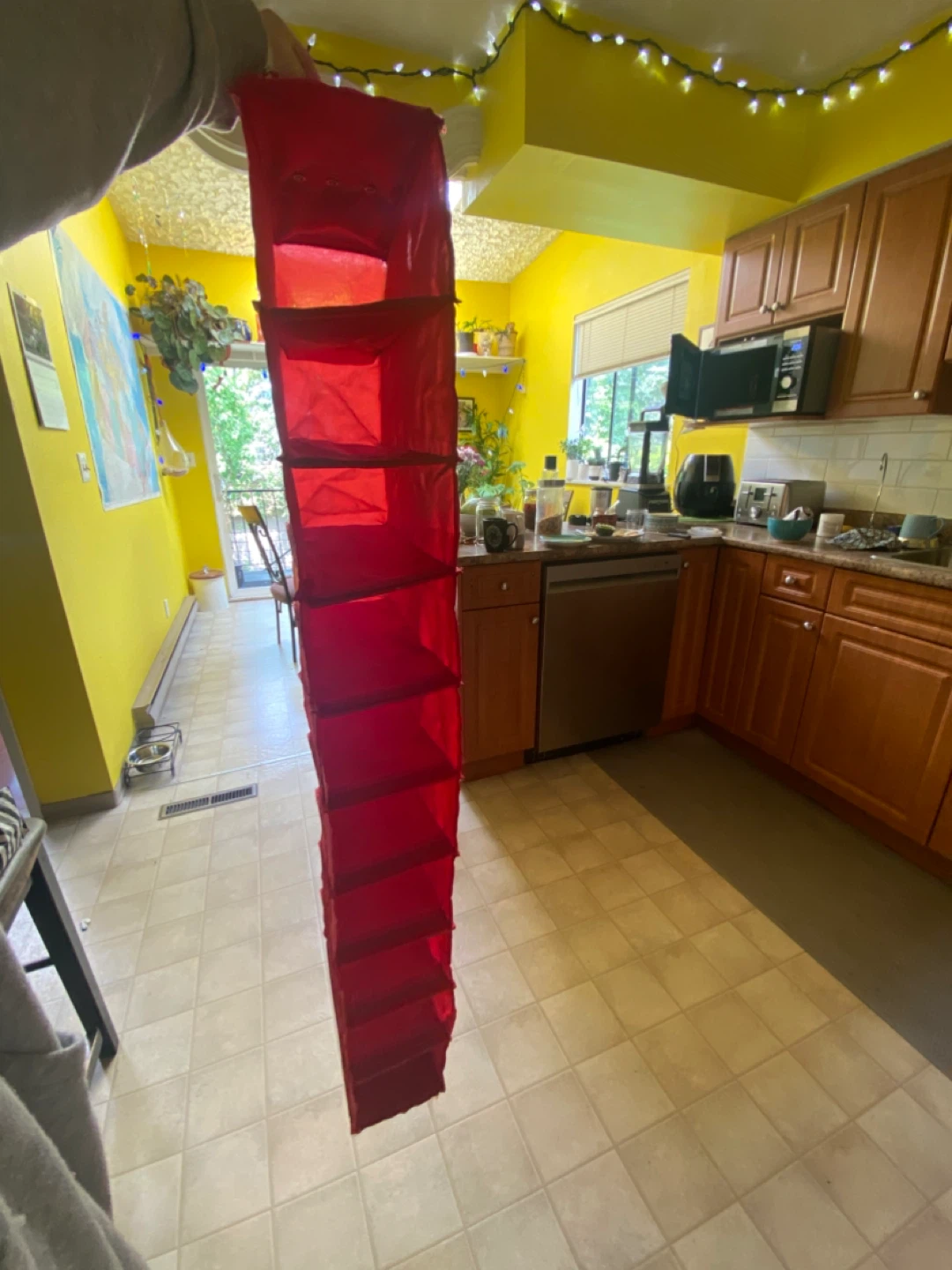 IKEA Red Hanging Organizer - photo 2