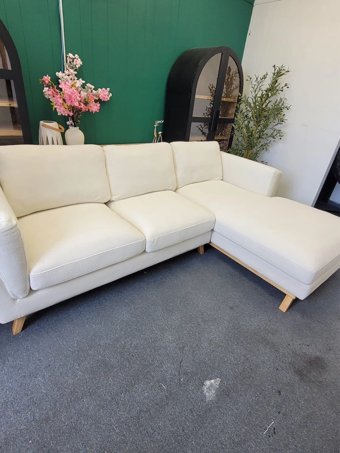 Sectional Sofa - White