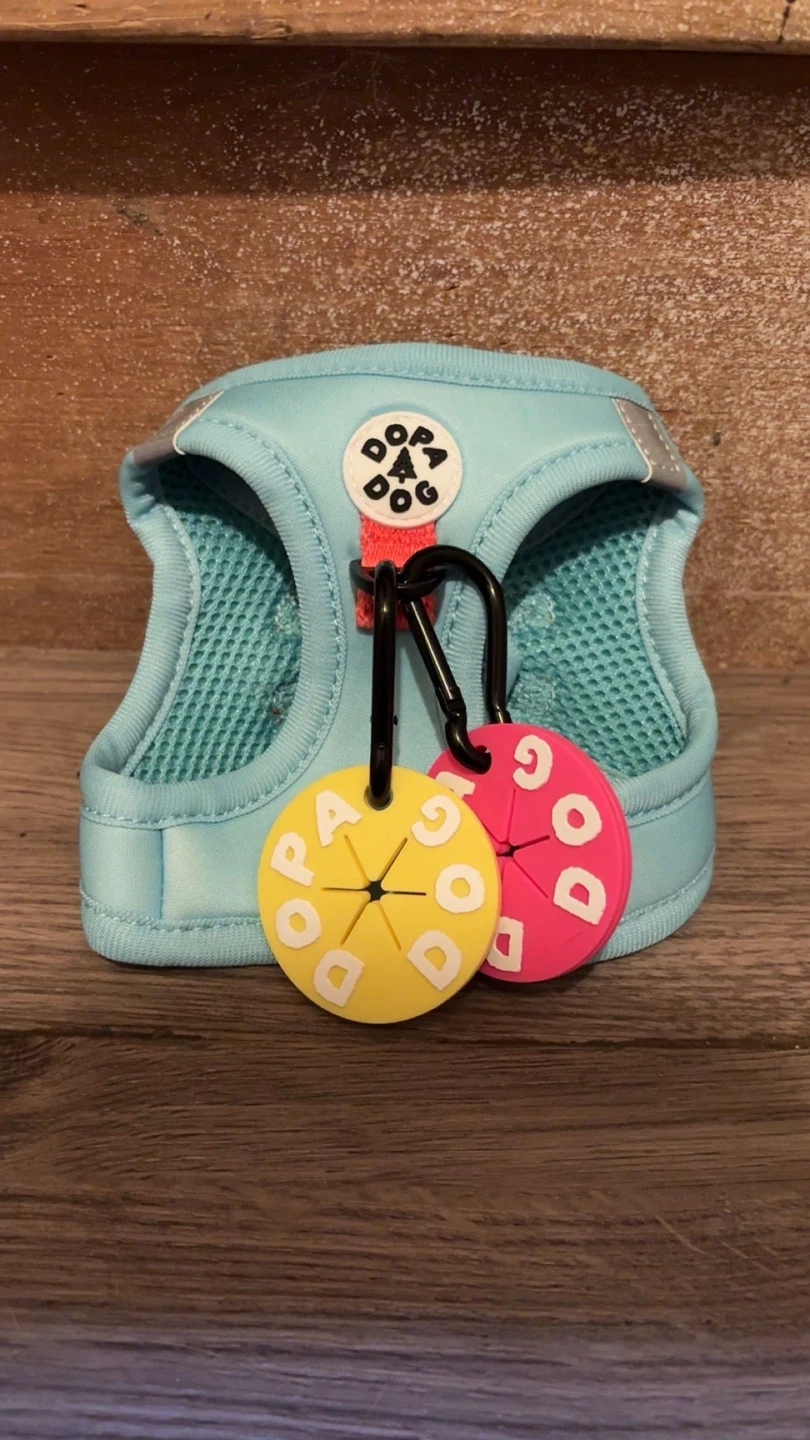 Pop+Dog Blue Dog Harness XXS with Poop Bag Dispensers - photo 2