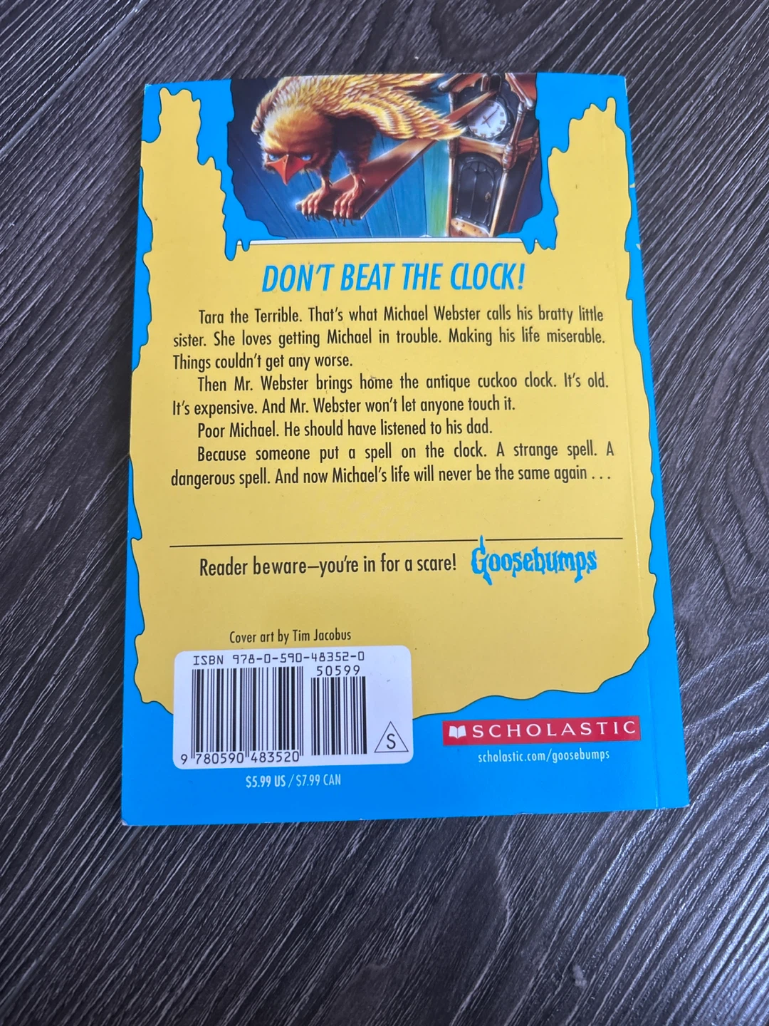 Goosebumps The Cuckoo Clock of Doom Book by R.L. Stine - photo 3