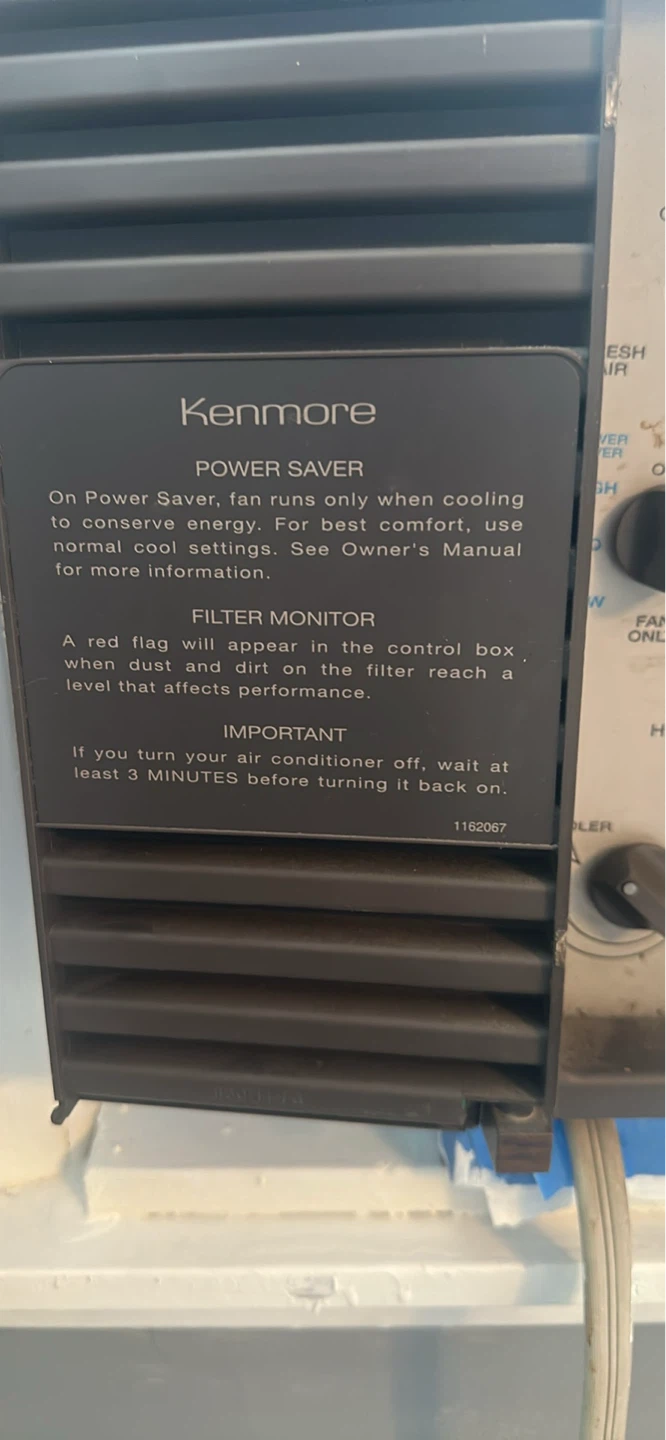 Kenmore Window Air Conditioner 20,000 BTU - photo 3