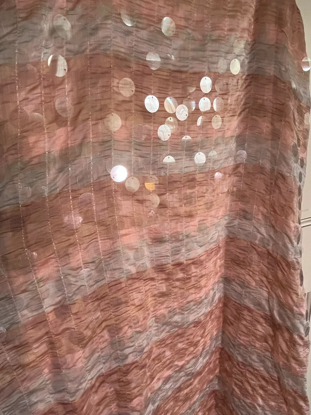 ELOQUII Sequined Striped Midi Dress - Size 14 - photo 4