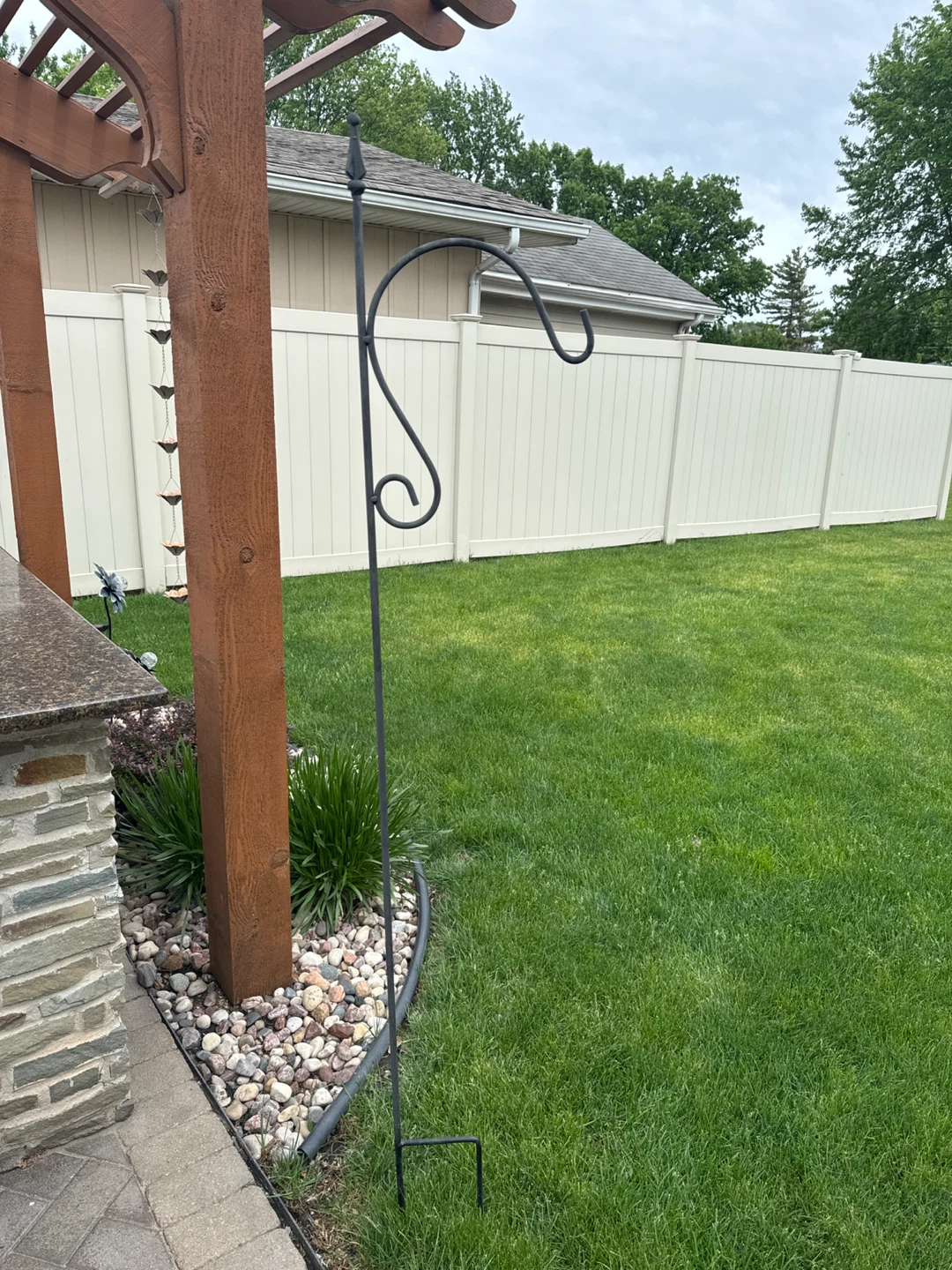 Metal Shepherd Hook Plant Hanger