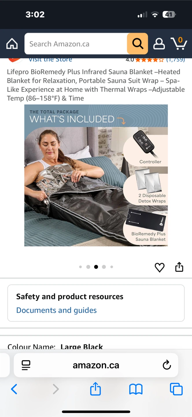 LifePro BioRemedy Plus Infrared Sauna Blanket - photo 5