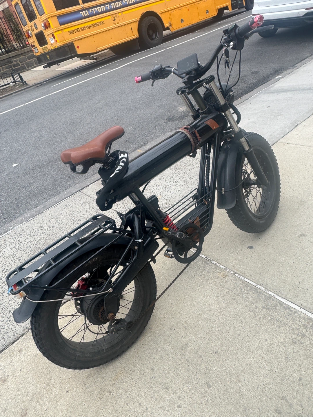 Black Electric Fat Tire Bike - photo 4