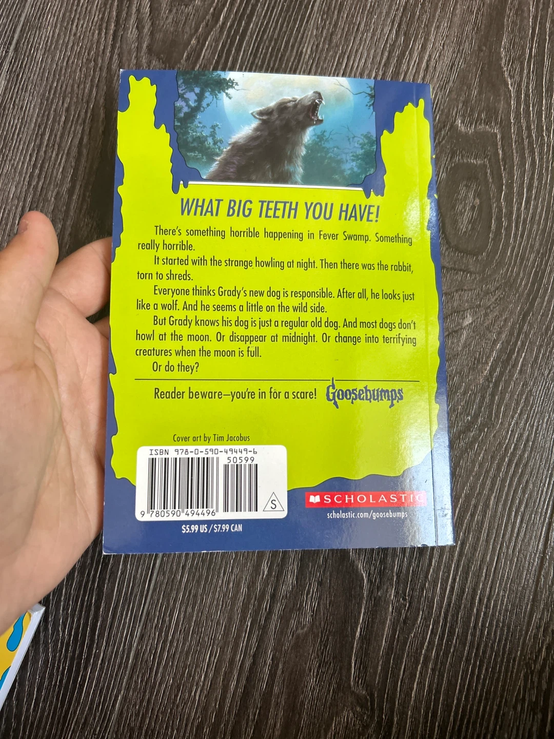 R.L.Stine Goosebumps The werewolf of fever swamp - photo 3