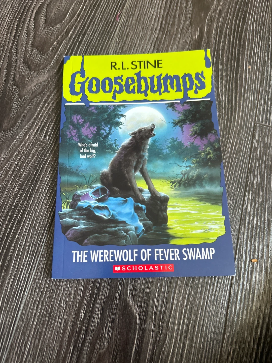 R.L.Stine Goosebumps The werewolf of fever swamp