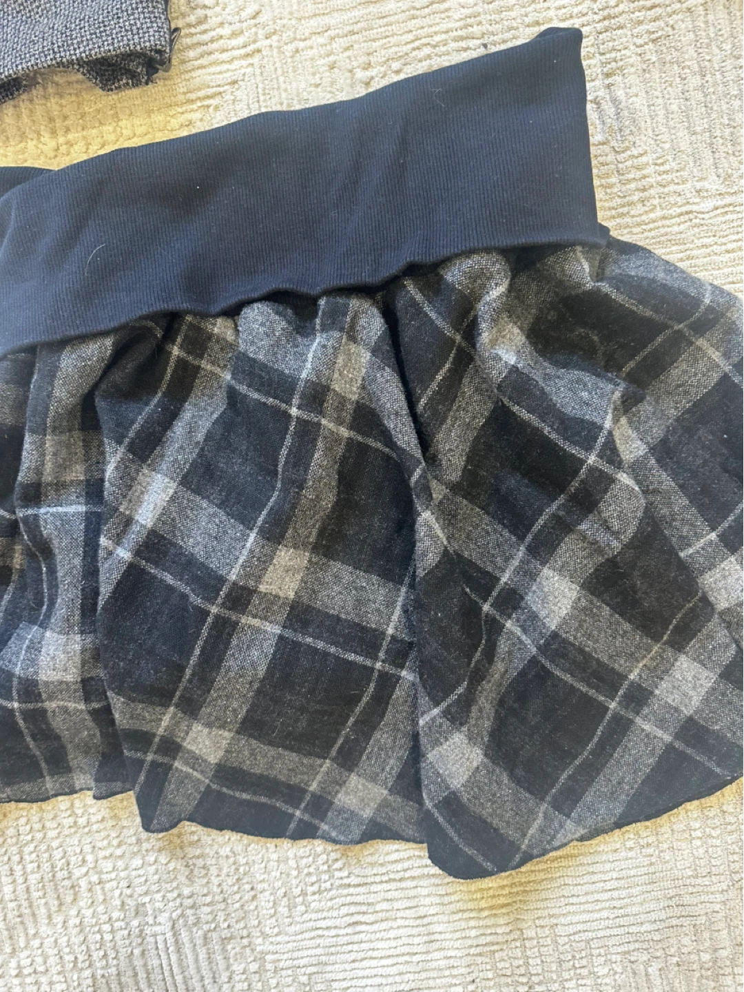 y2k style plaid skirt - photo 2