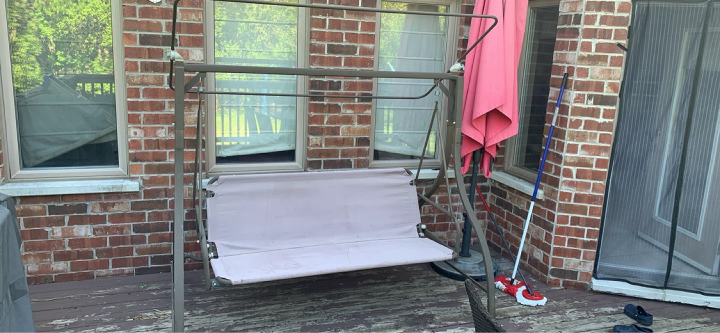 Outdoor Patio Swing Bench