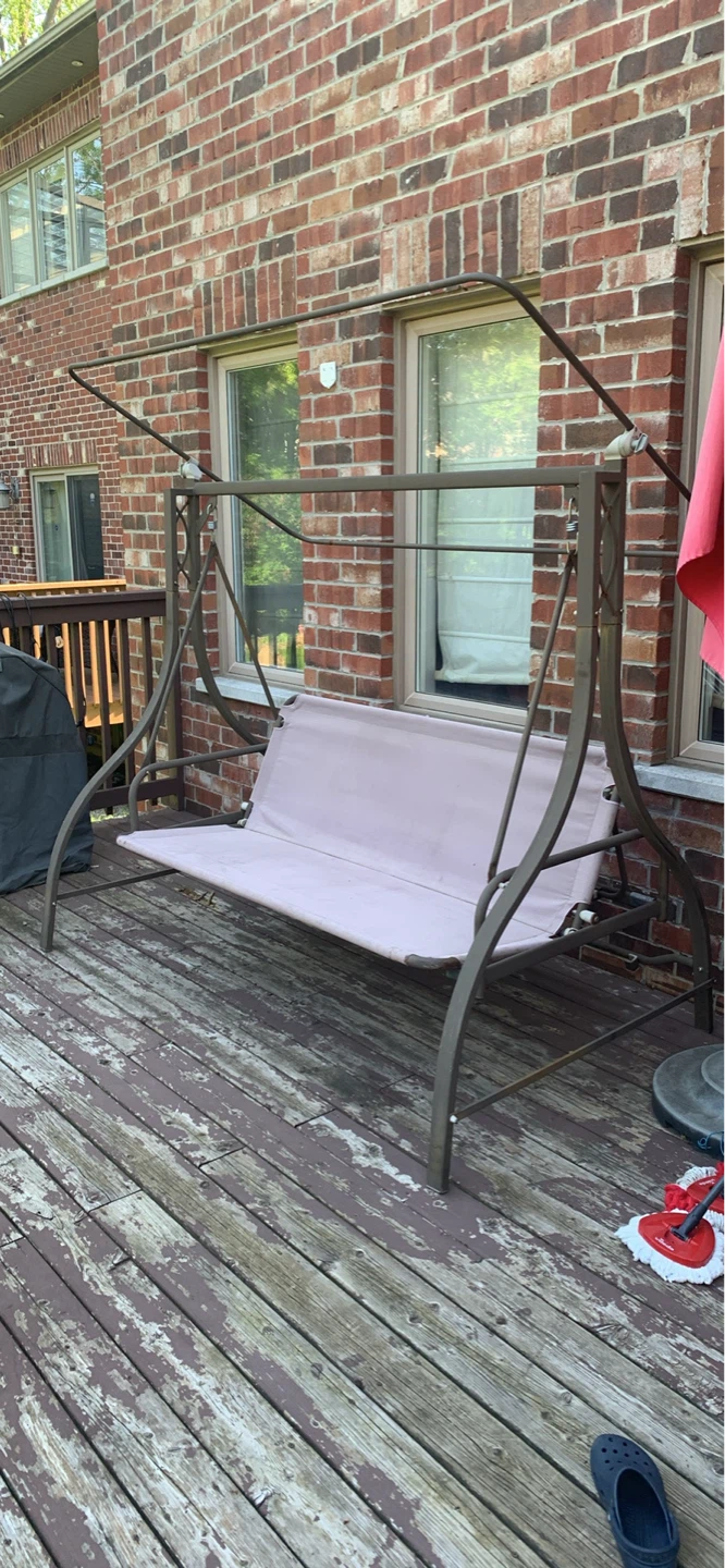 Outdoor Patio Swing Bench - photo 2