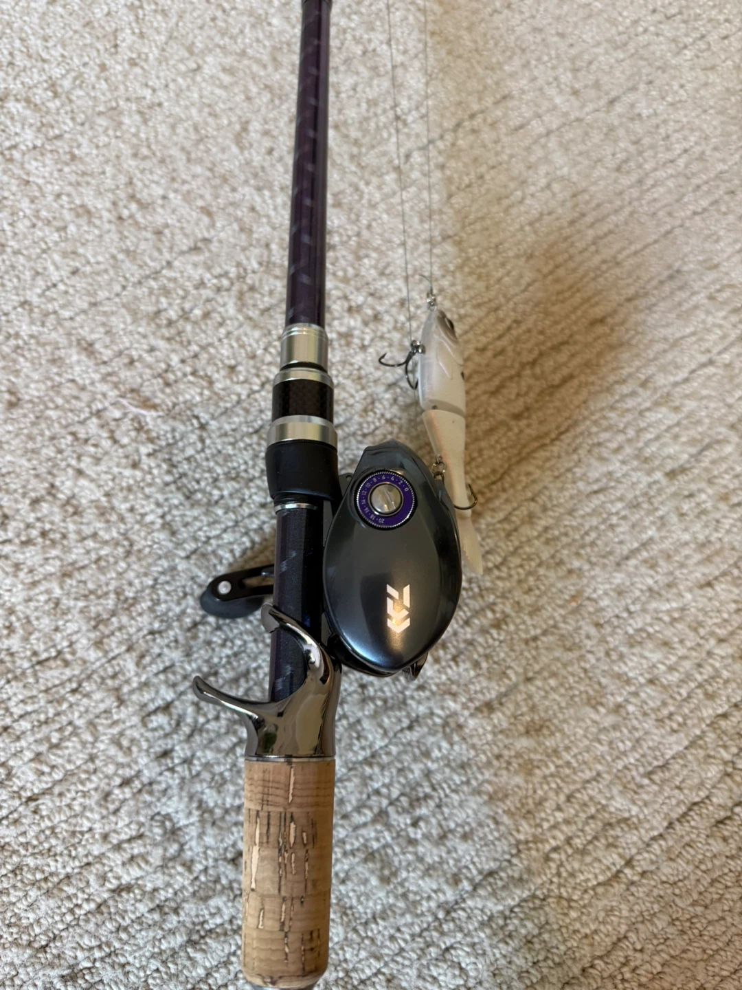 Daiawa tatula and Okuma explorer bait caster combo - photo 3