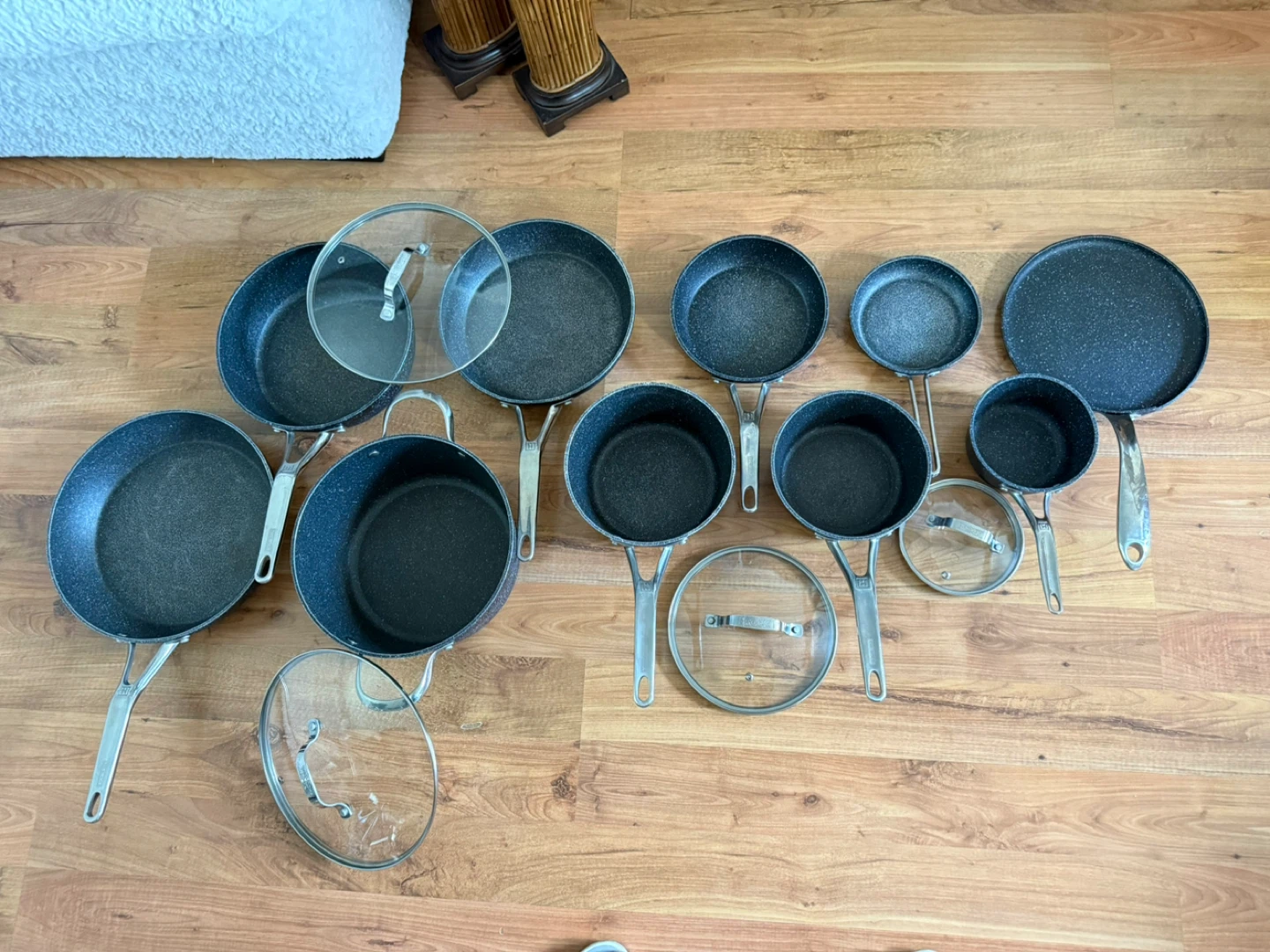 Heritage THE ROCK 14 Piece Non-Stick Cookware Set