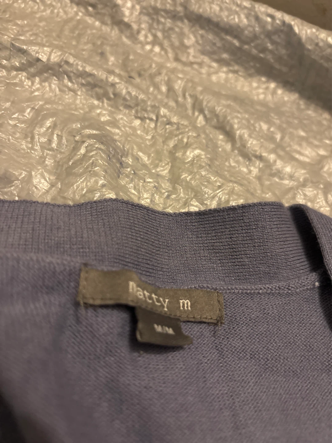 NWOT Hatty M Cardigan - Light Blue - M/M - photo 2