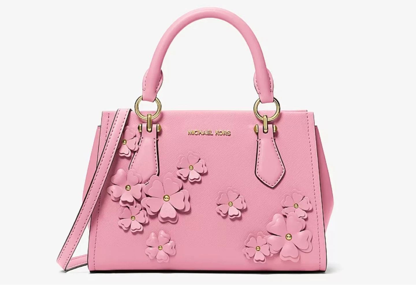 Michael Kors Pink Floral Handbag
