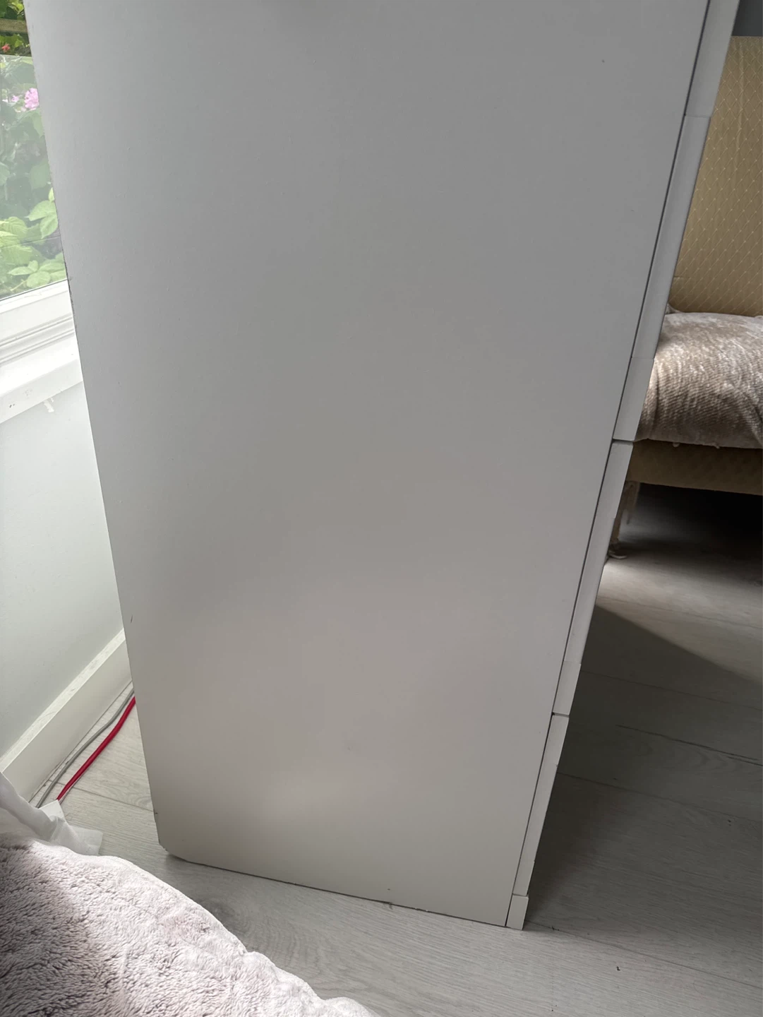 White 3-Drawer Dresser - photo 2
