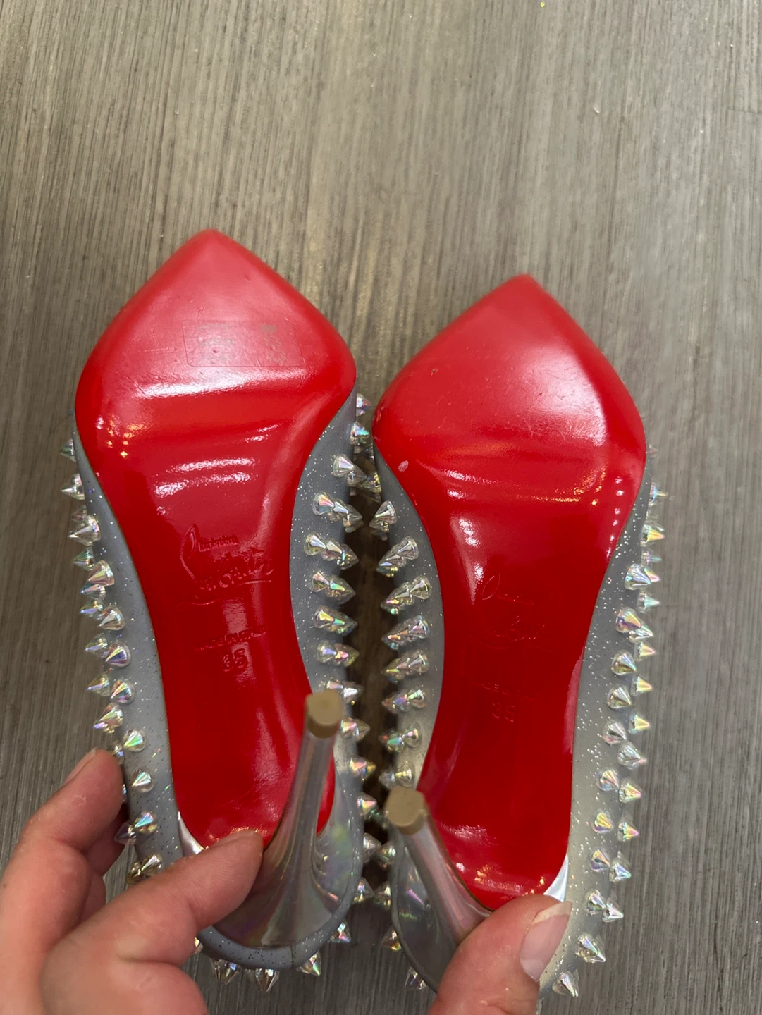 Christian Louboutin Spiked Heels - photo 3