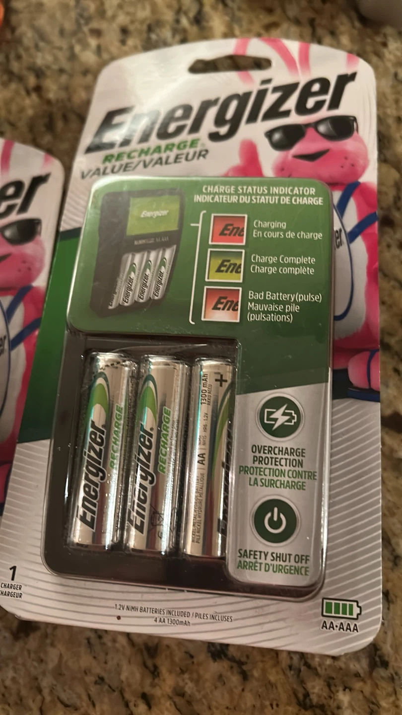 Energizer Recharge Power Plus AA Batteries - 4 Pack