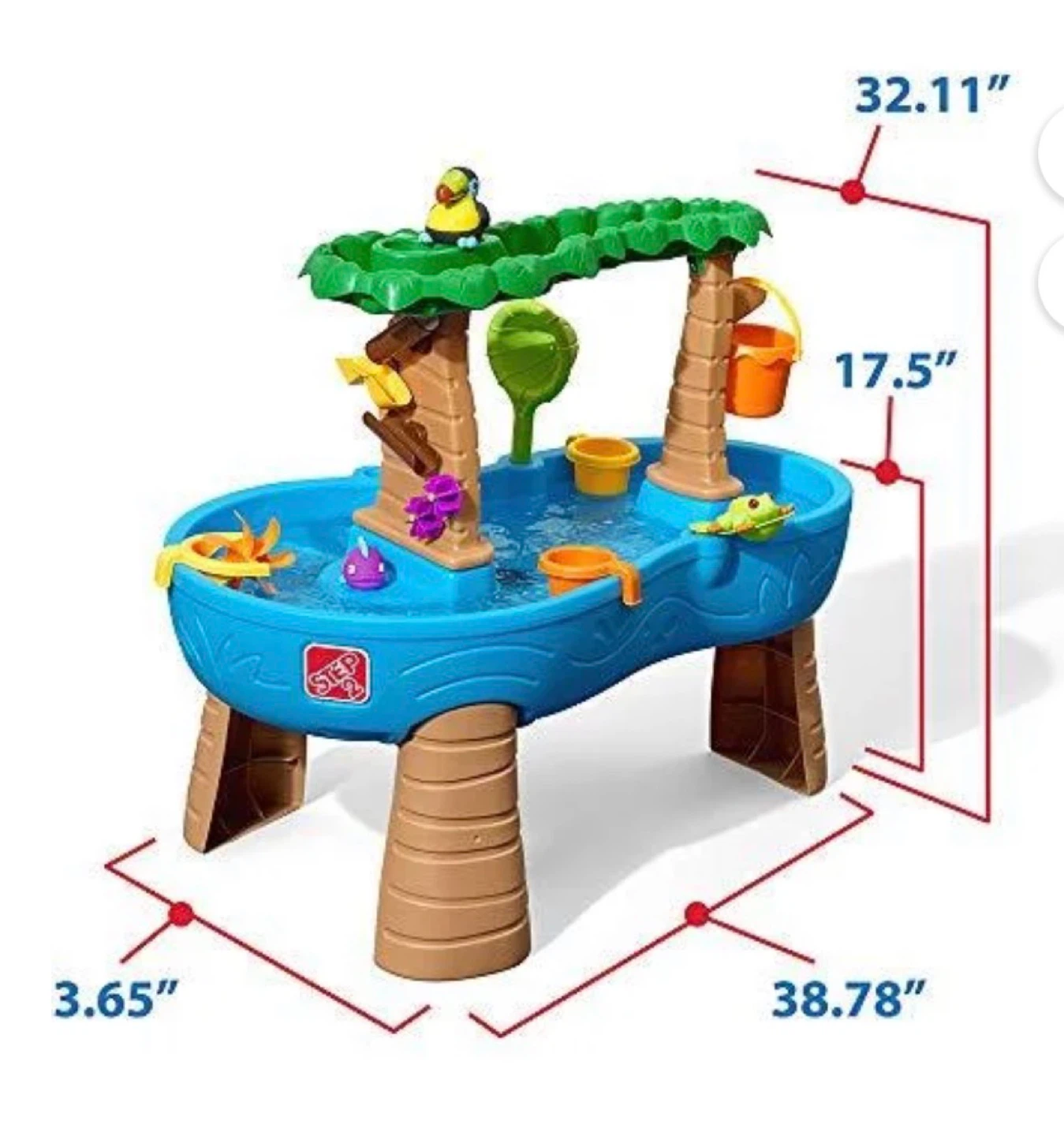 Step2 Tropical Rainforest Water Table/13-Pc Accessory Set - photo 3