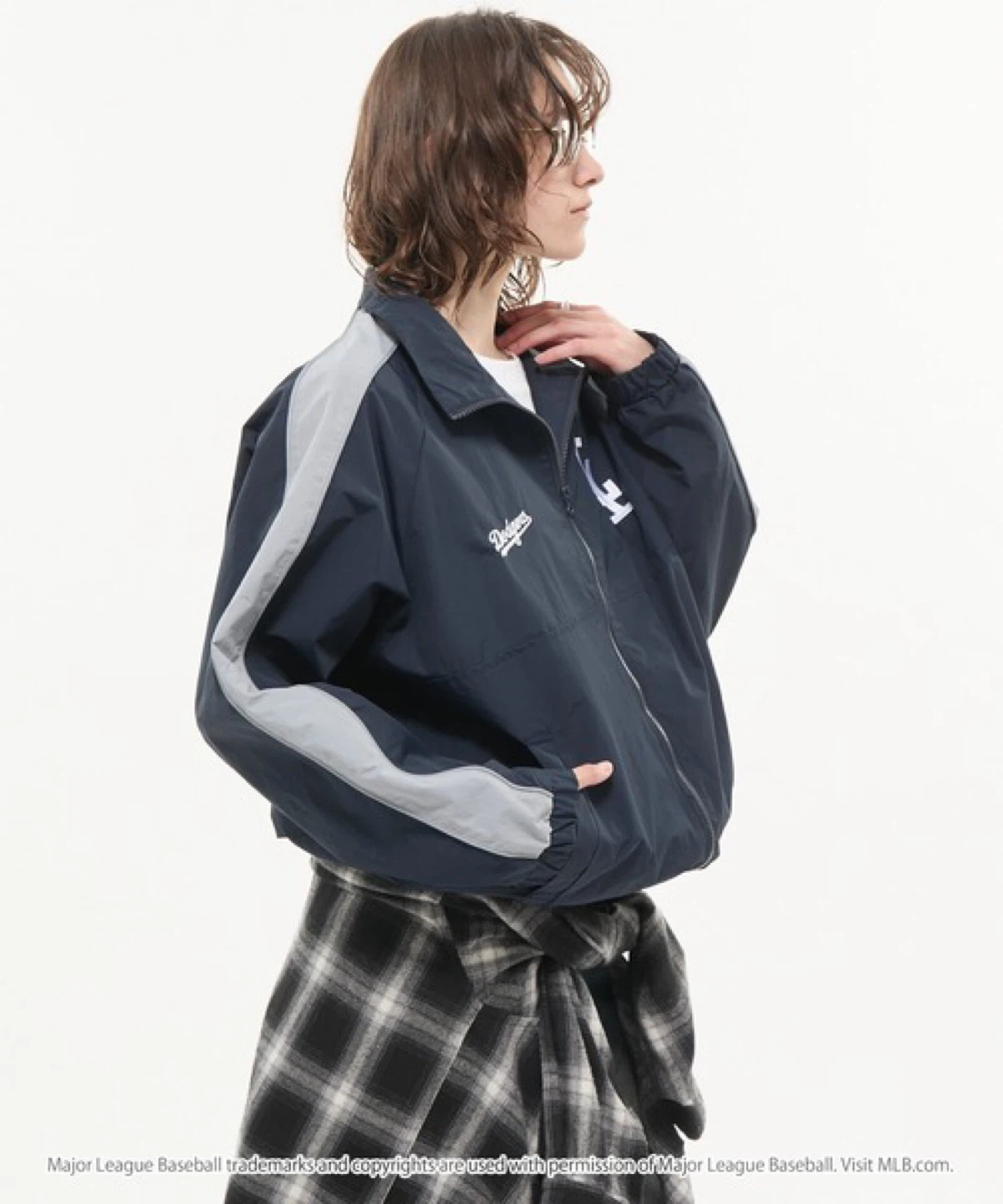 MLB LA Dodgers Track Jacket / Windbreaker - Size M - photo 5
