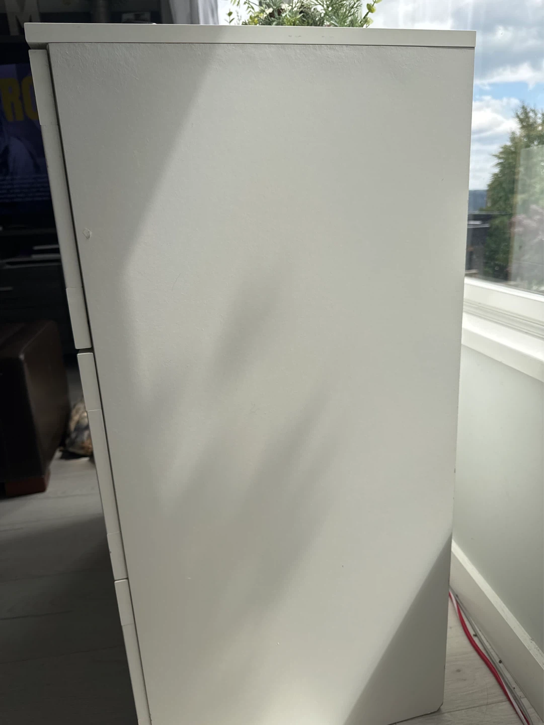 White 3-Drawer Dresser - photo 3
