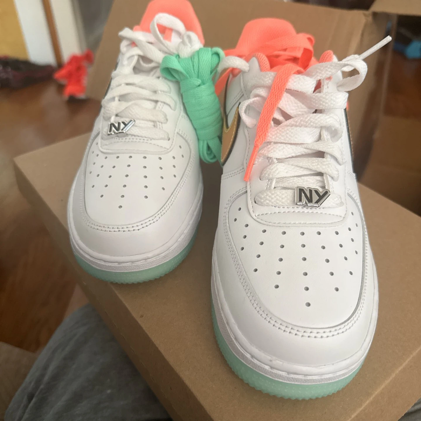 Nike Air Force 1 Low NY vs. NY Sneakers - photo 3