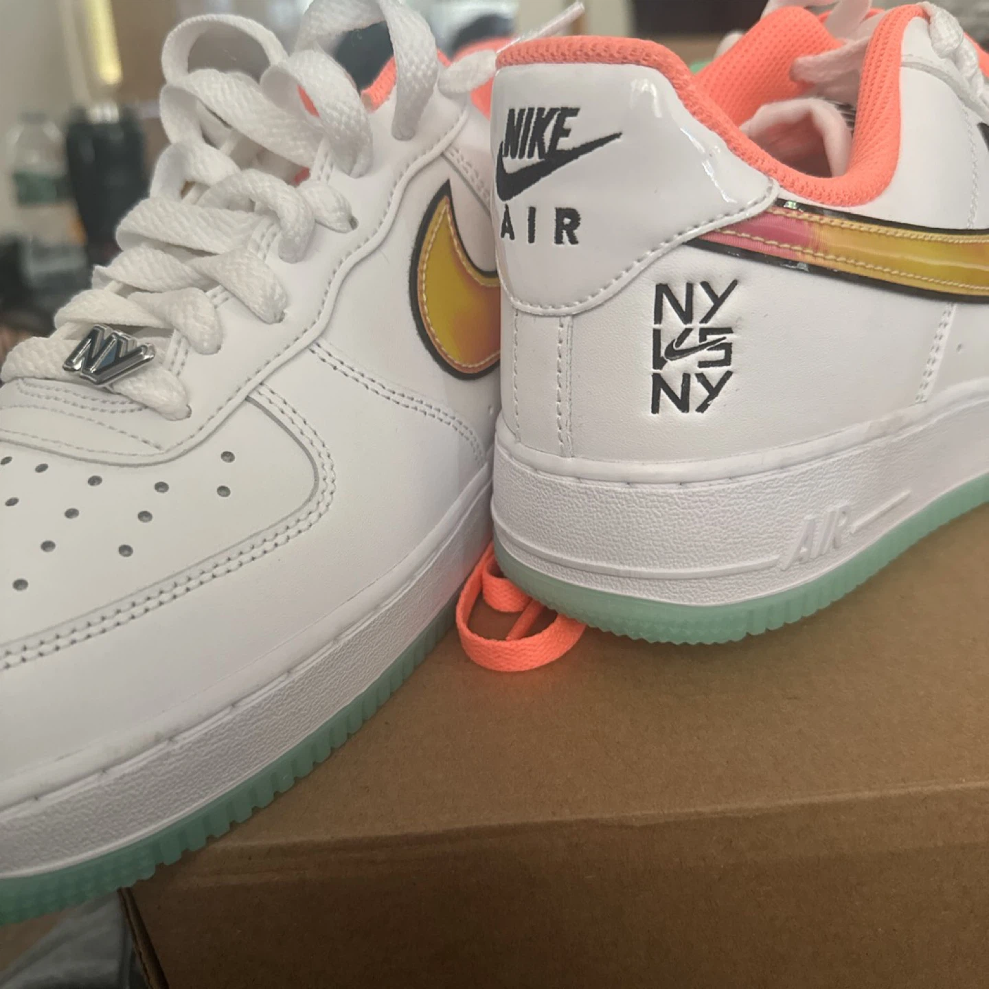 Nike Air Force 1 Low NY vs. NY Sneakers - photo 2