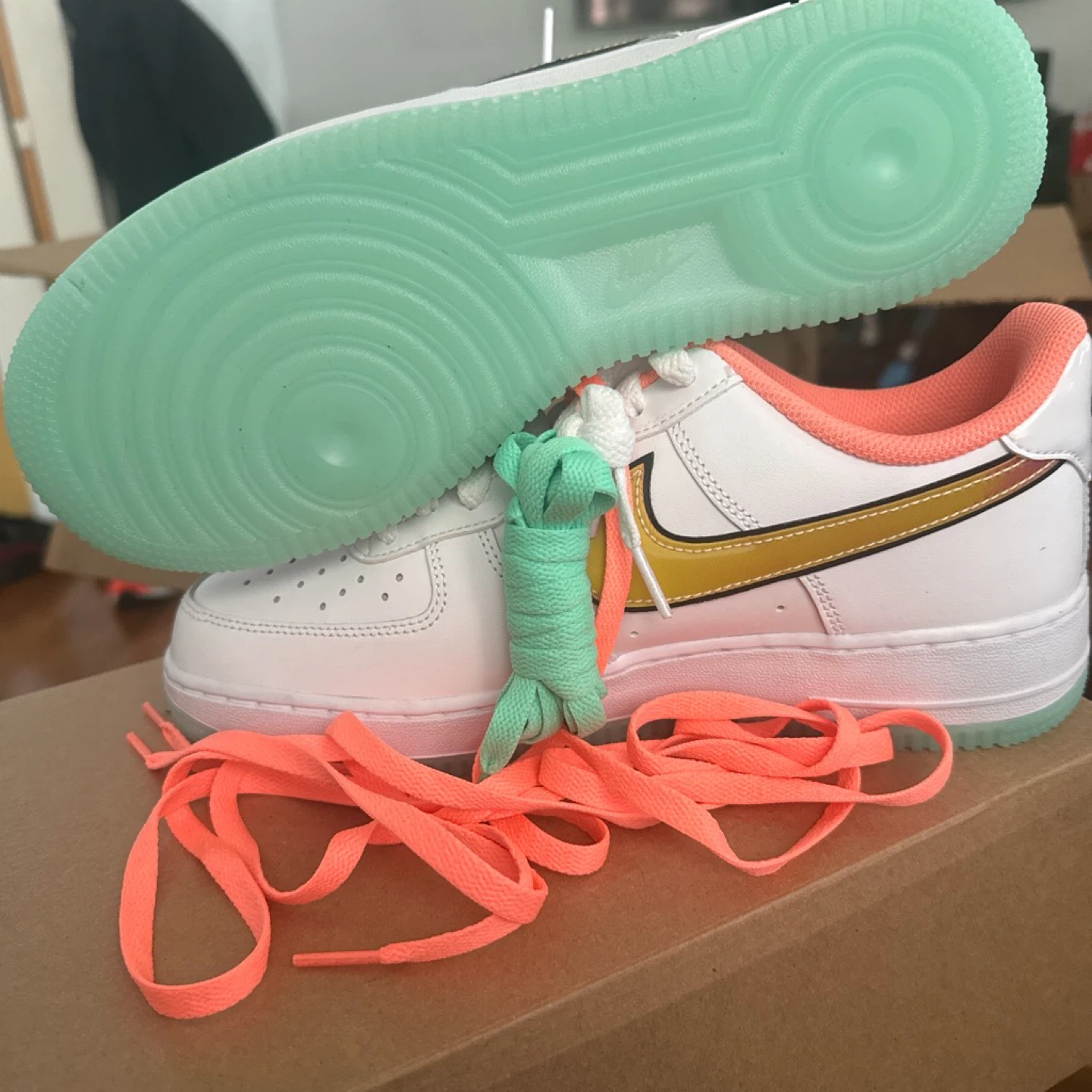 Nike Air Force 1 Low NY vs. NY Sneakers - photo 5