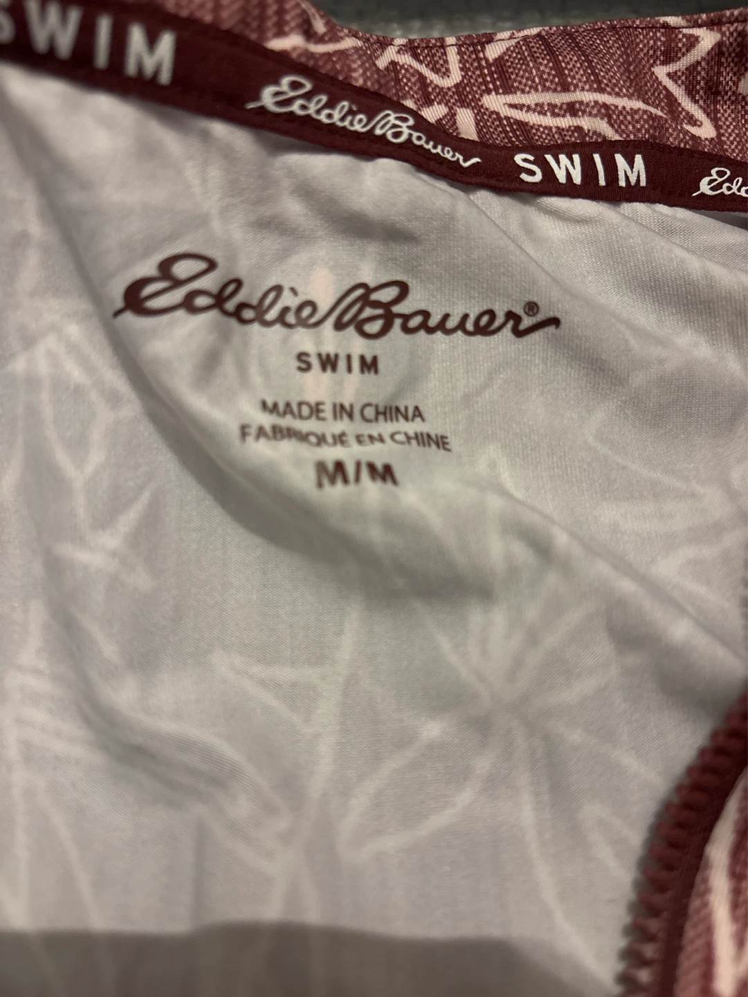 NWOT Eddie Bauer Swim Long Sleeve Top M/M - photo 2