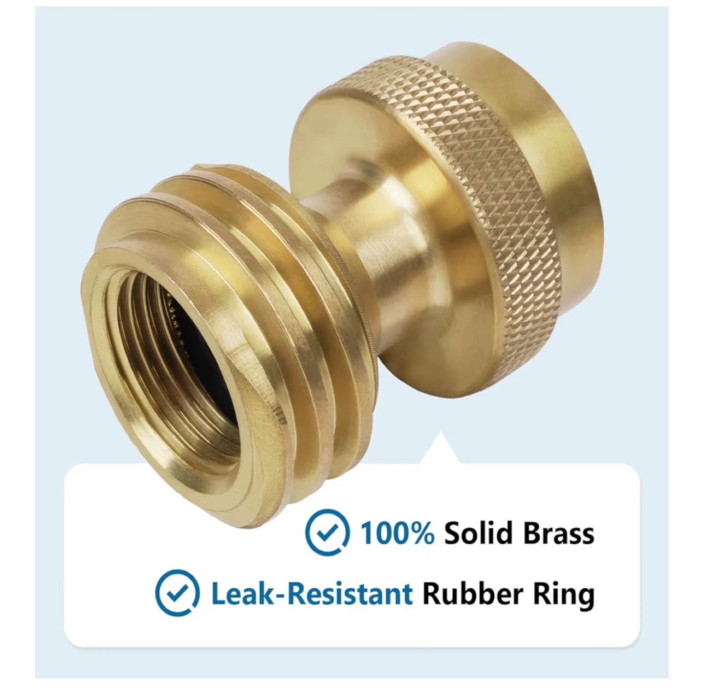 Propane Tank Adapter - Brass - photo 4