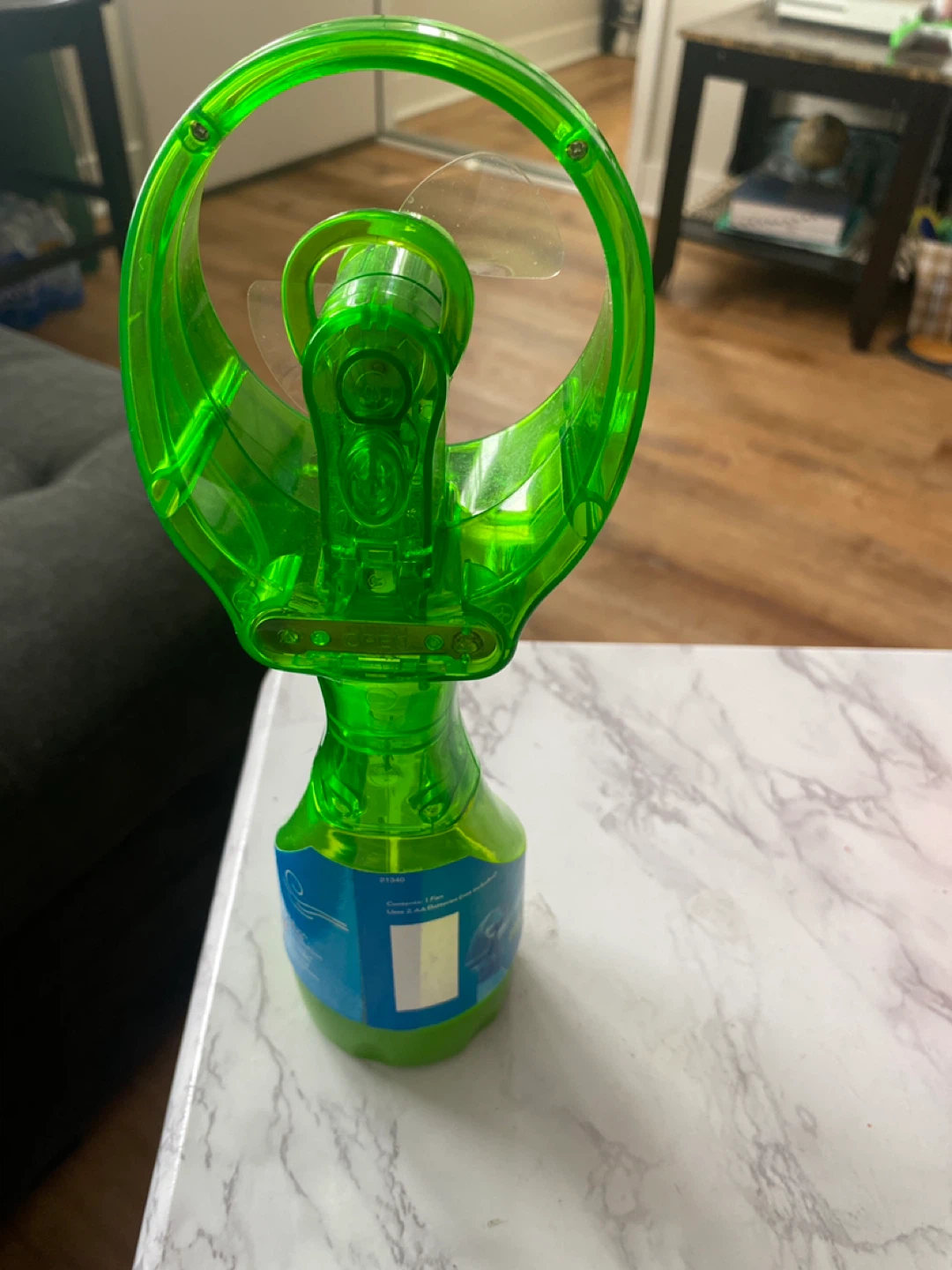 O2COOL Deluxe Misting Fan - Green - photo 2