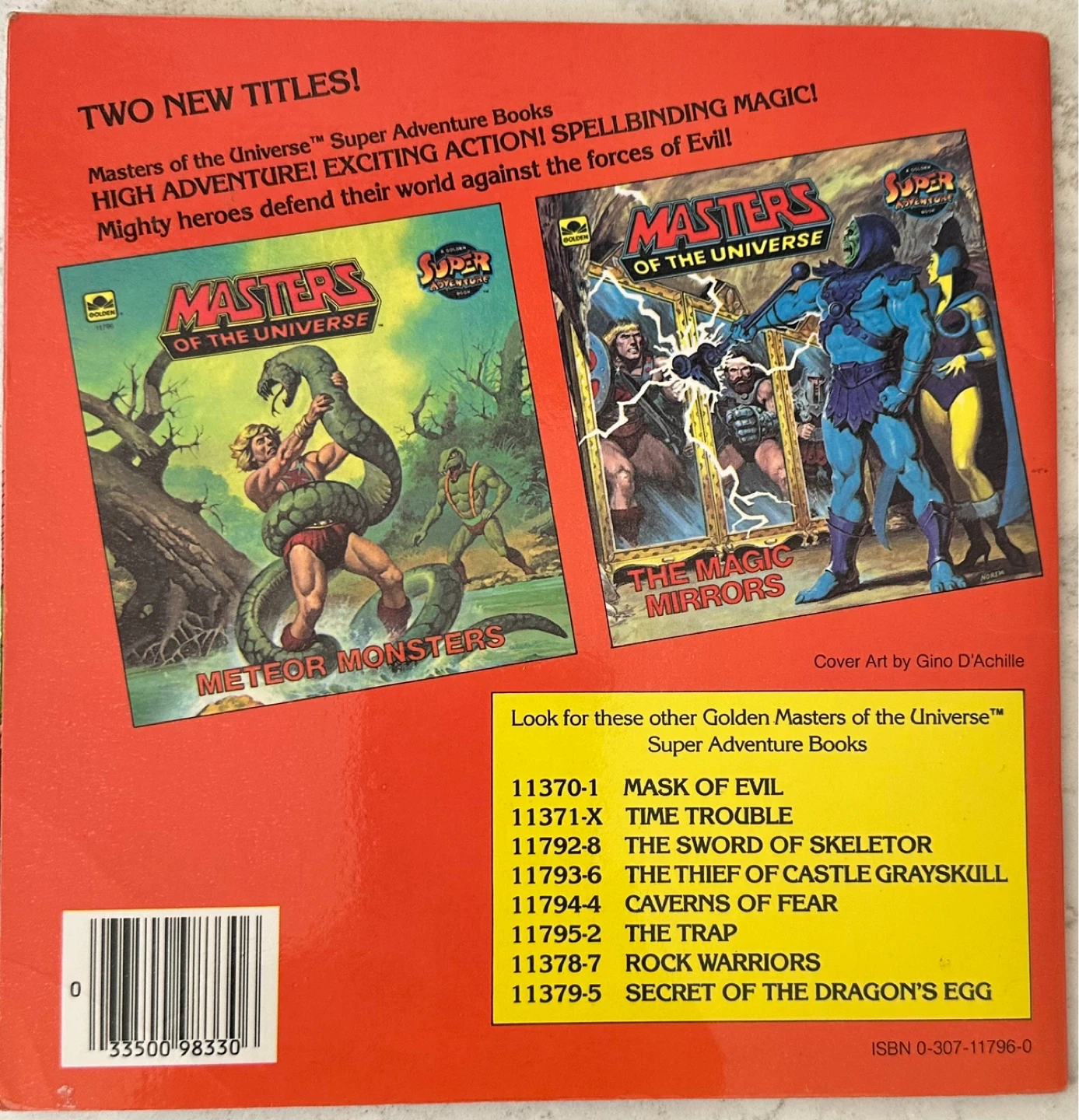 1980’s Masters of the Universe Golden Books (Great Condition!) - photo 4