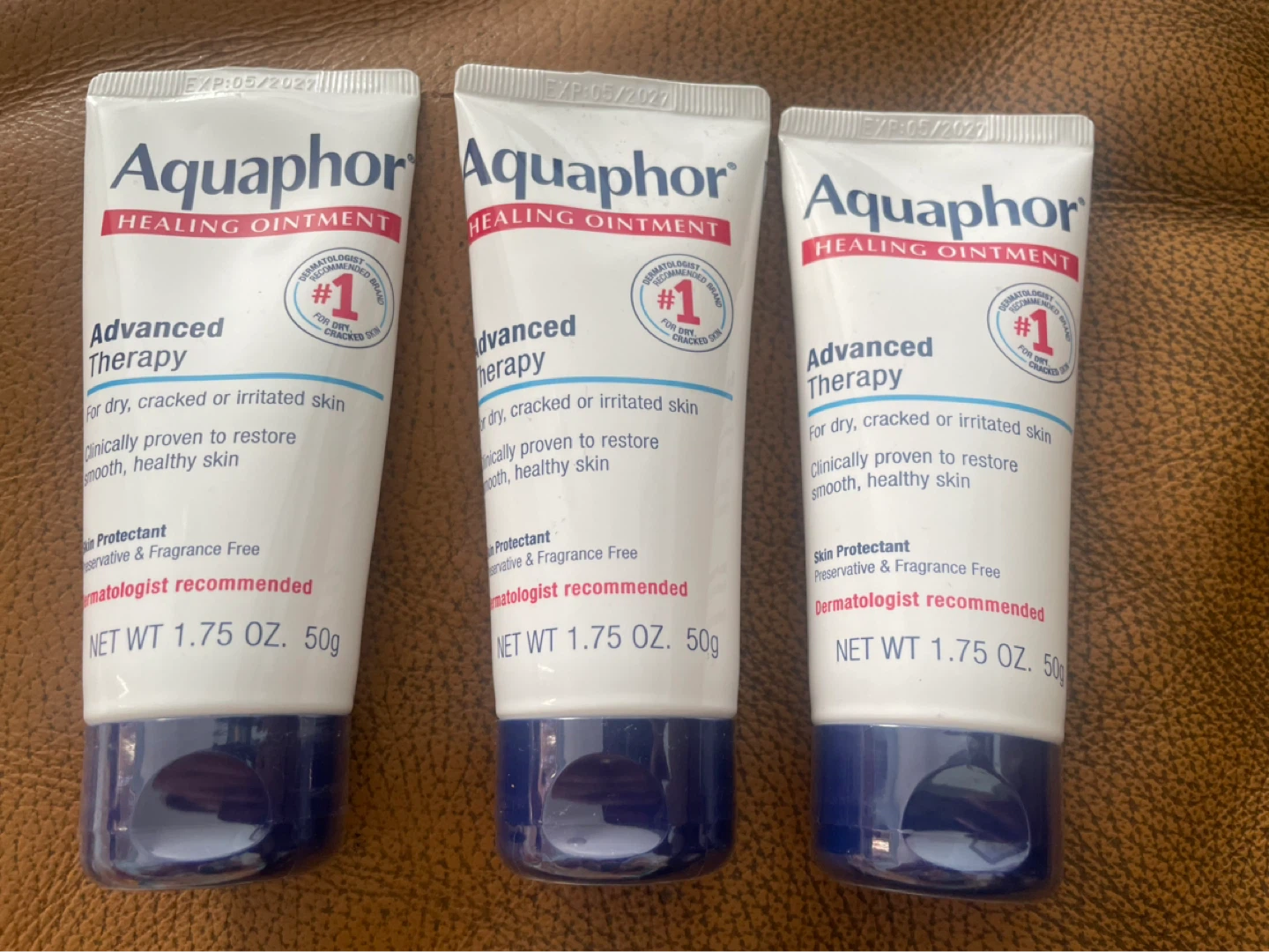 Aquaphor Advanced Therapy Healing Ointment 3-pack (1.75 oz each)