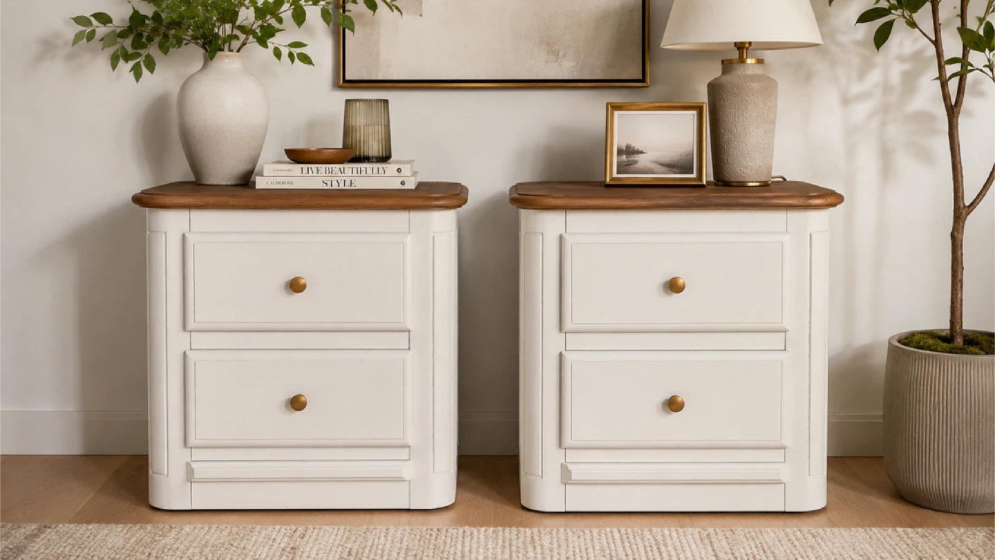 ✨ Beautifully Refinished Shermag Nightstands ✨