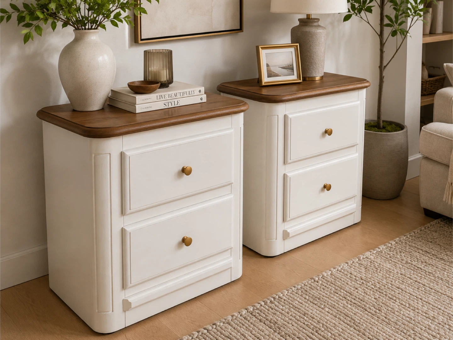 ✨ Beautifully Refinished Shermag Nightstands ✨ - photo 5