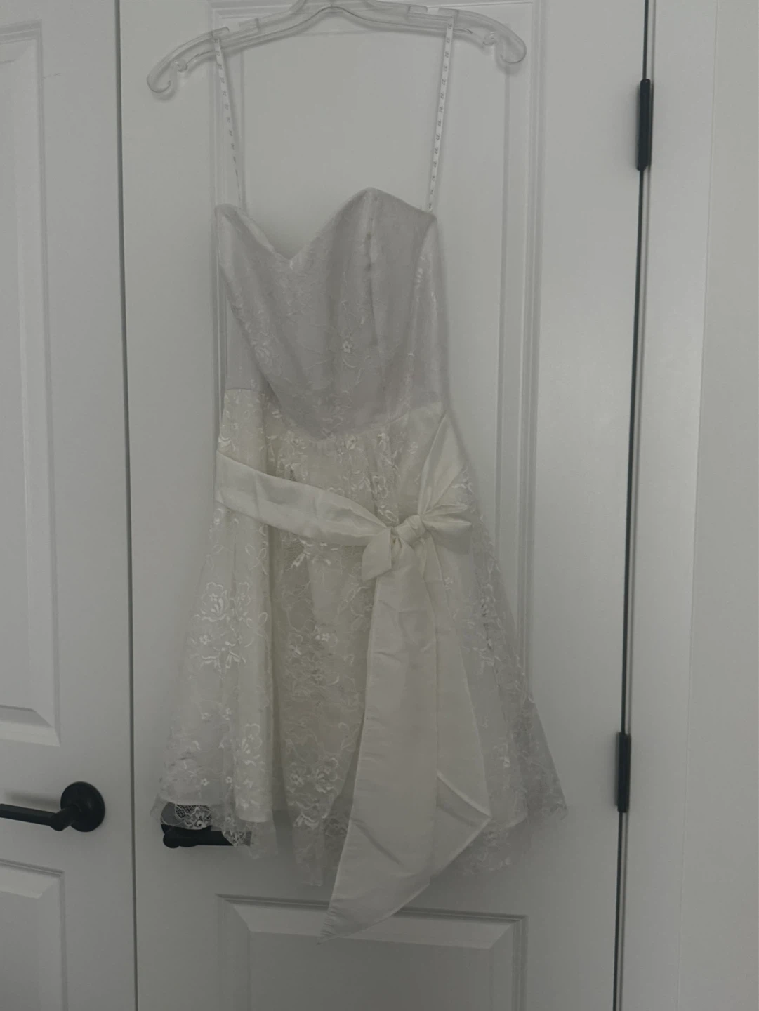 short wedding dress size S - photo 2