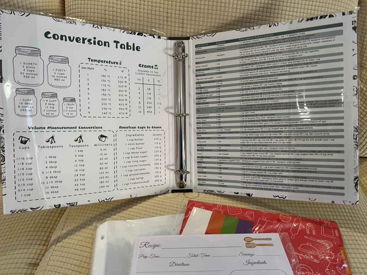 100%NEW MyFavoriteRecipeBinder Orig$60 NOW$15 - photo 4