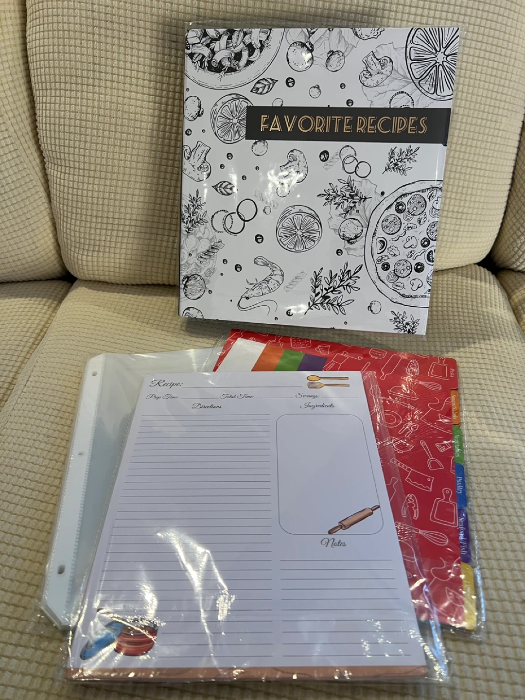 100%NEW MyFavoriteRecipeBinder Orig$60 NOW$15 - photo 3