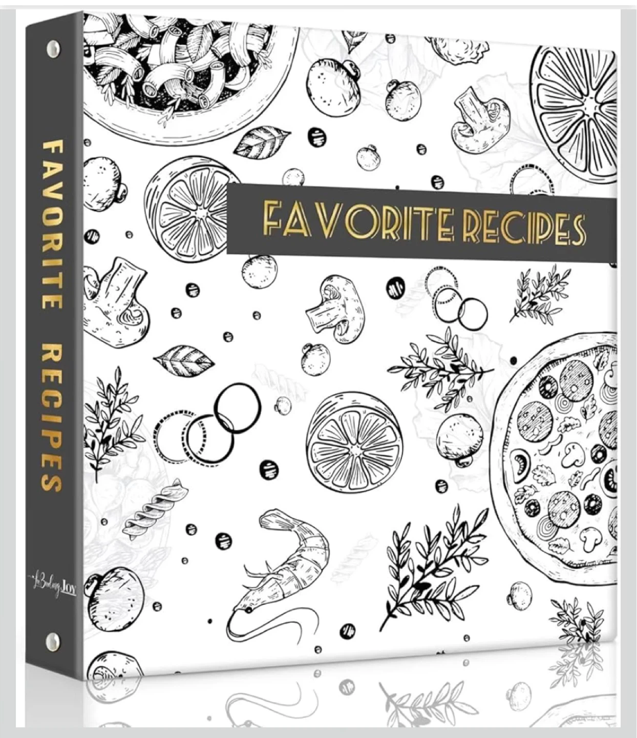 100%NEW MyFavoriteRecipeBinder Orig$60 NOW$15