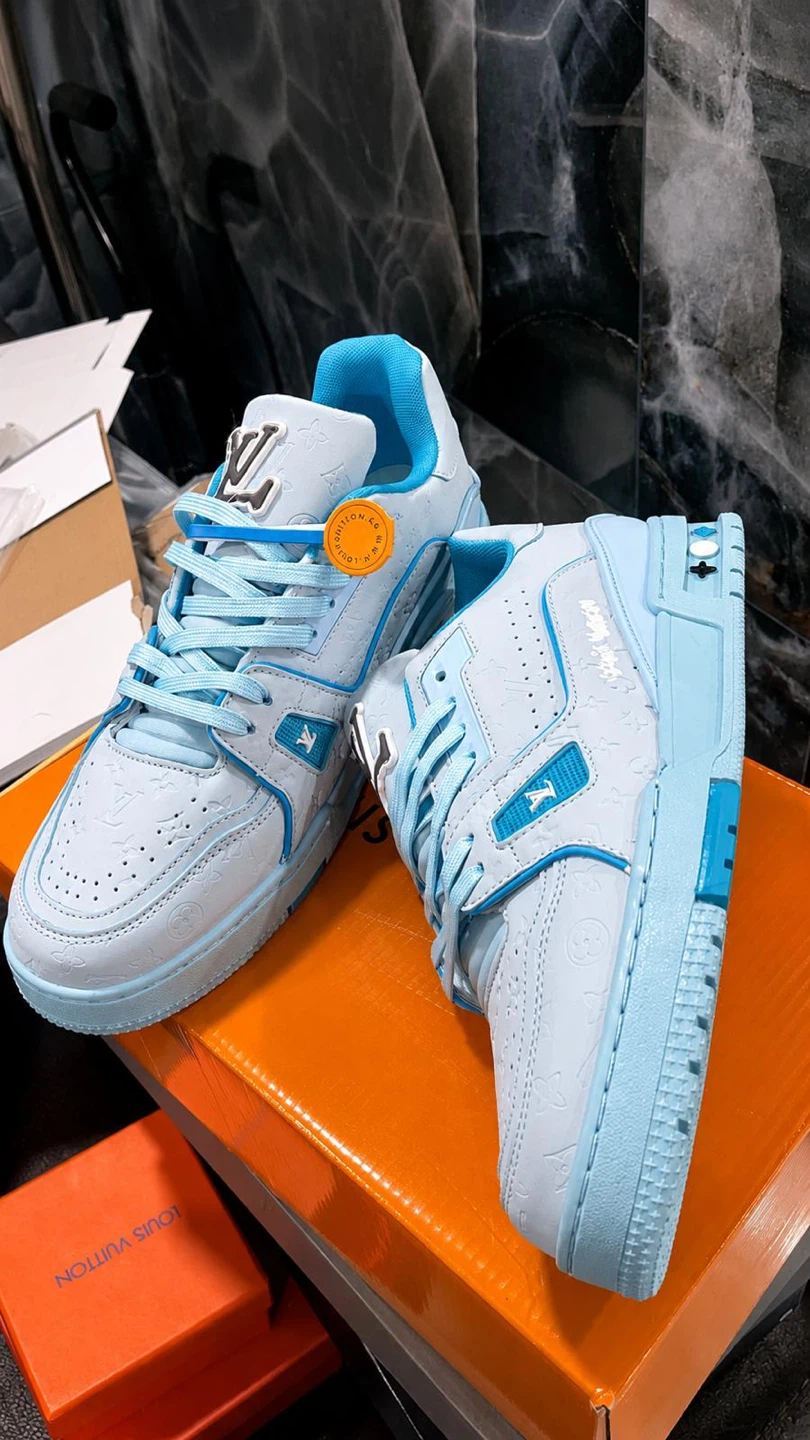 Louis Vuitton Trainers - Light Blue