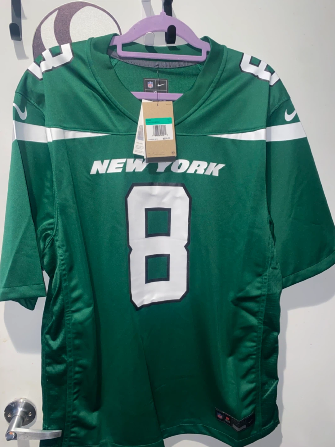 NWT New York Jets Nike NFL On Field Apparel Jersey Size XL - photo 2