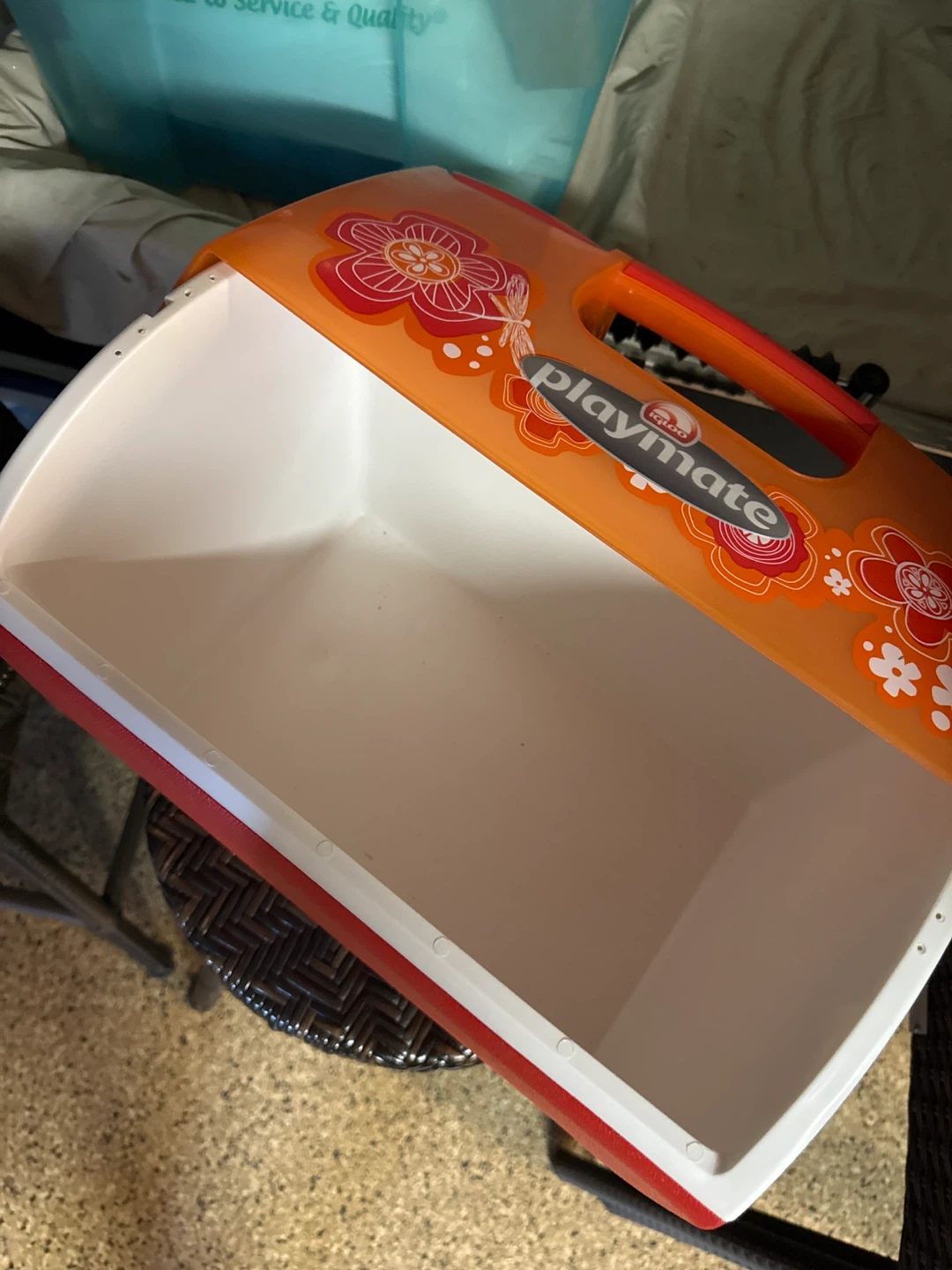Igloo Playmate Cooler - Orange and Red - photo 4