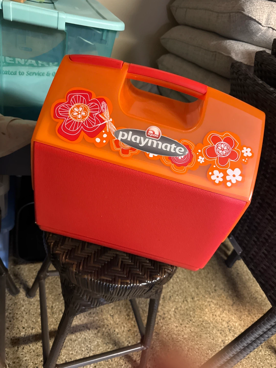 Igloo Playmate Cooler - Orange and Red - photo 2