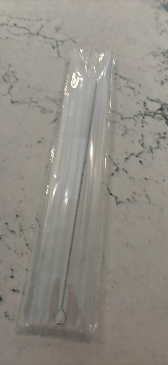 Reusable Straws with Cleaning Brush