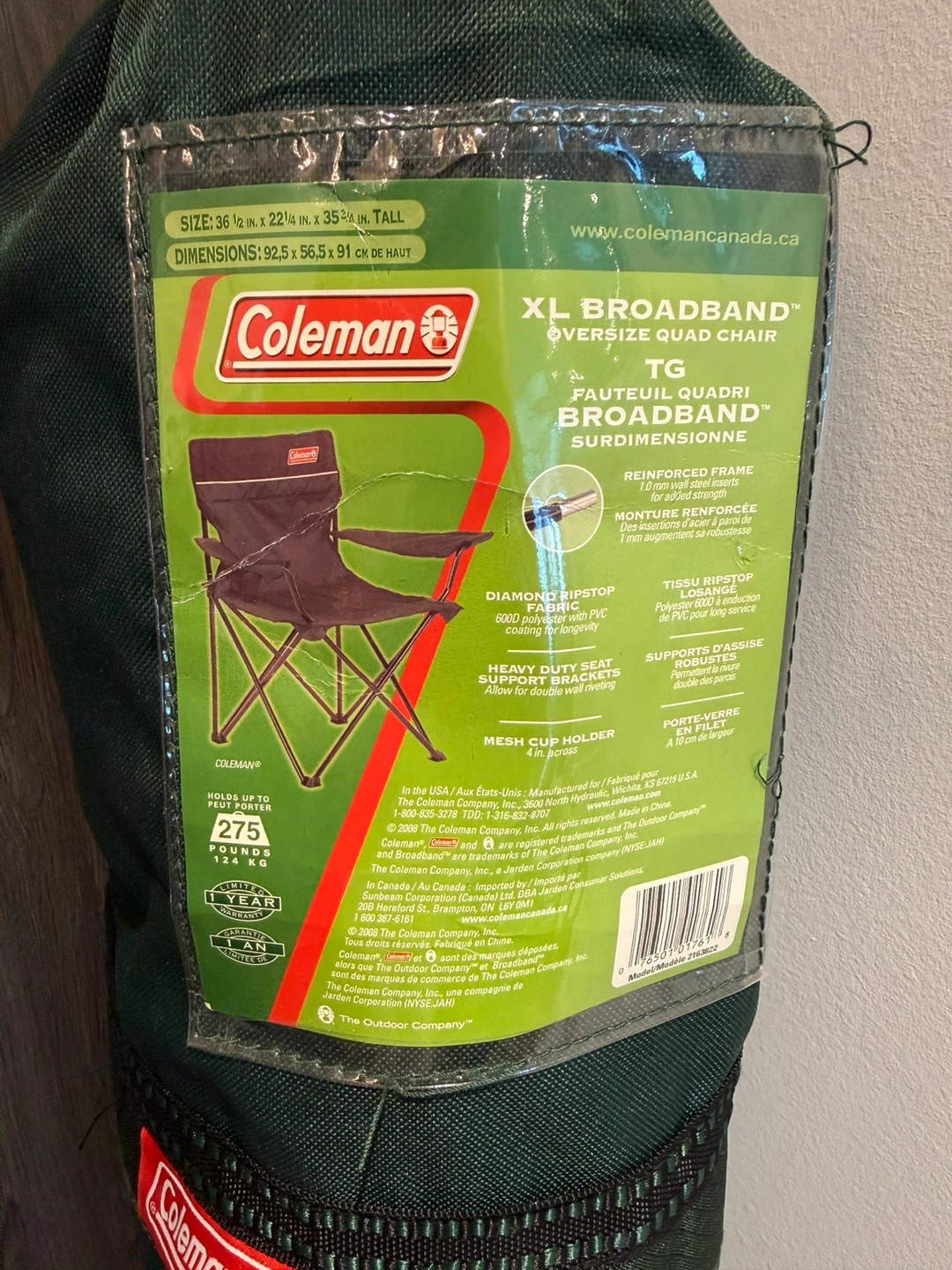 Coleman XL Camping Chair (1) - photo 2